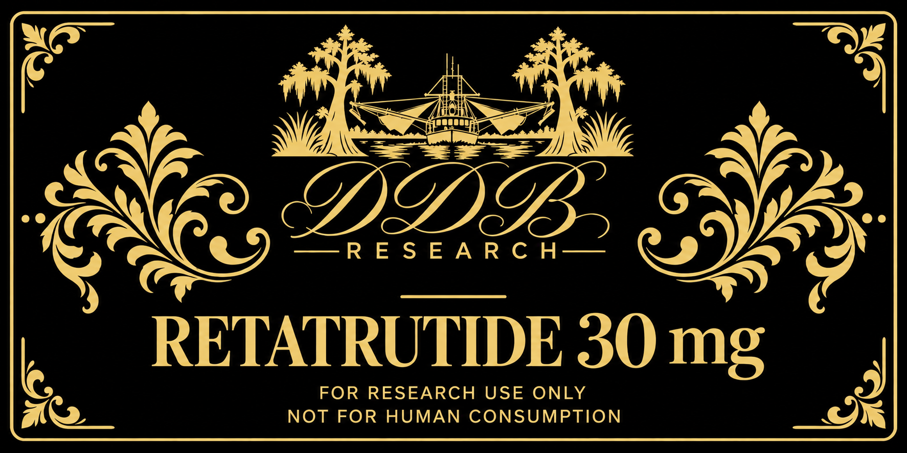 Retatrutide 30 mg DDB Research label